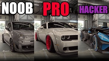 NOOB vs PRO vs HACKER - CSR Racing 2