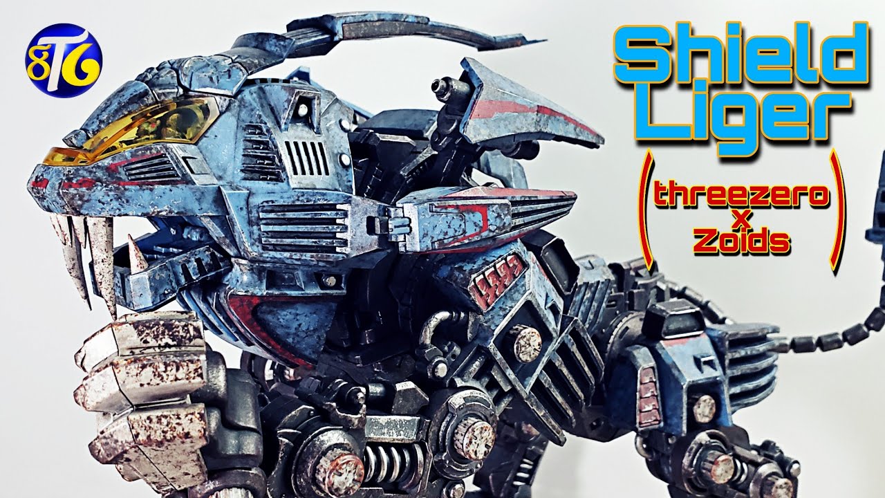 Unboxing/Review/Comparison Zoids x Threezero: Shield Liger - YouTube