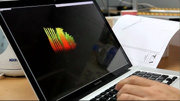 Structured light - first calibration tests (4th order triangular)