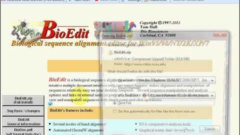 Bioedit Installation