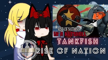 GATE React to TANKFISH ROBLOX Rise Of Nations In A Nutshell