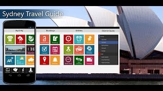 Sydney Travel Android App Promo - Pangea Guides screenshot 1