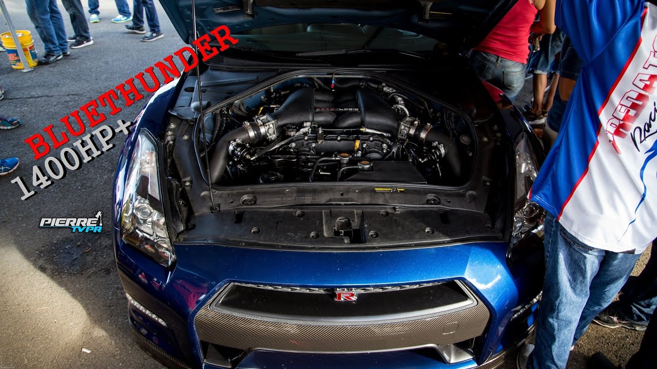 Nissan GTR BlueThunder 1400HP+ By Predator Performance - YouTube