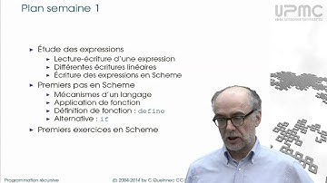 1/0 Plan semaine 1 - MOOC Programmation récursive