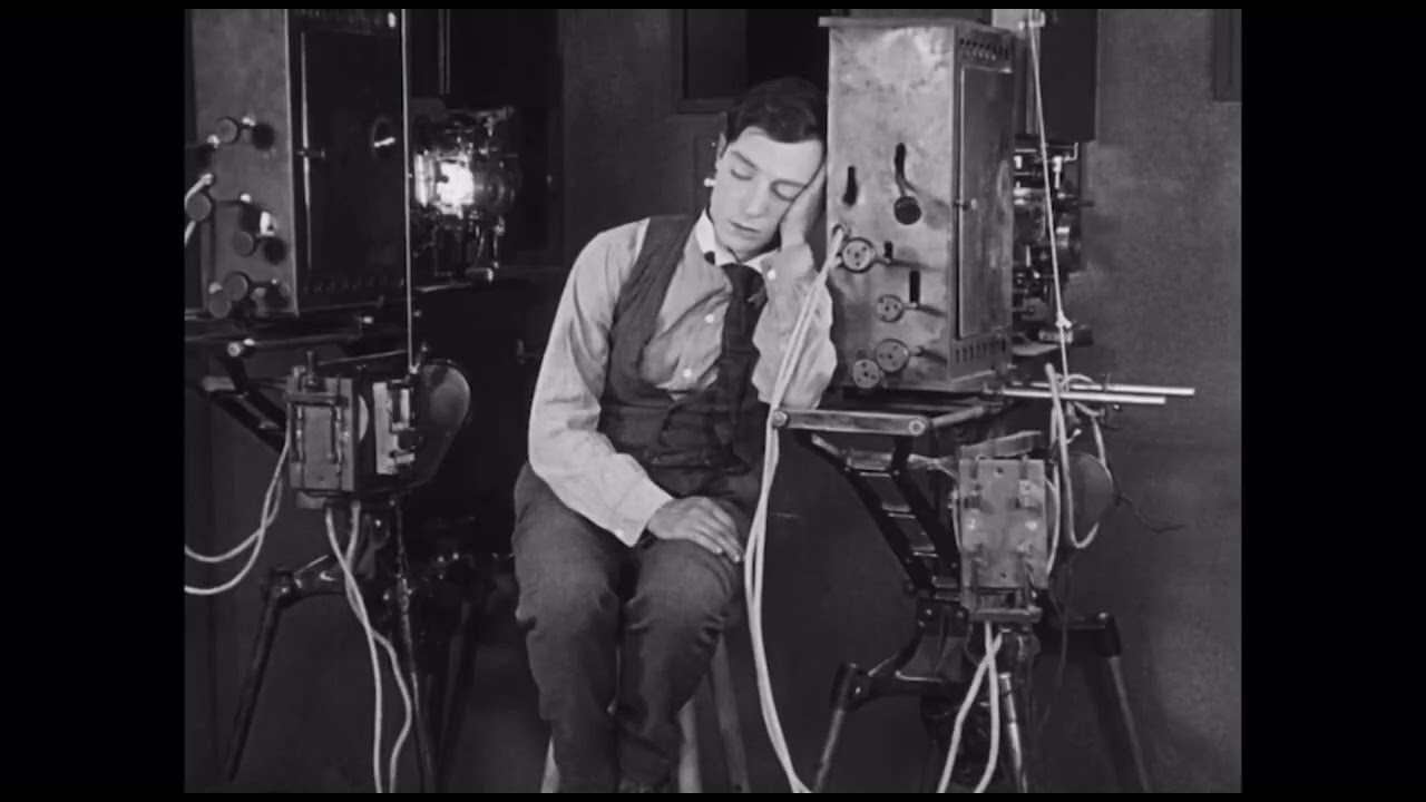 Buster Keaton interview on live audience