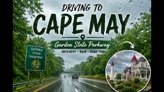🛣️ Cruising down the Garden State Parkway on our way to Cape May! 🚗🌊 Where to next ?