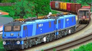 TWIN WAG9 SHUNT SHIP CONTAINER WAGON | BUMPY RAILROAD | Train Simulator | Railwork | NTG GAMING screenshot 1