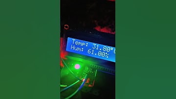 DHT 11 sensor with ardino uno.    #electronic #youtube #shorts #youtubeshorts #viralshorts #techdiy