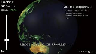 After effects GPS concept tracking