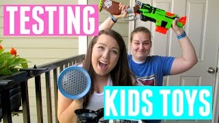 TESTING AWESOME KIDS TOYS!! | KaitlinRae