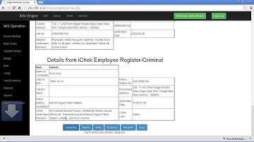 Background Verification Engine