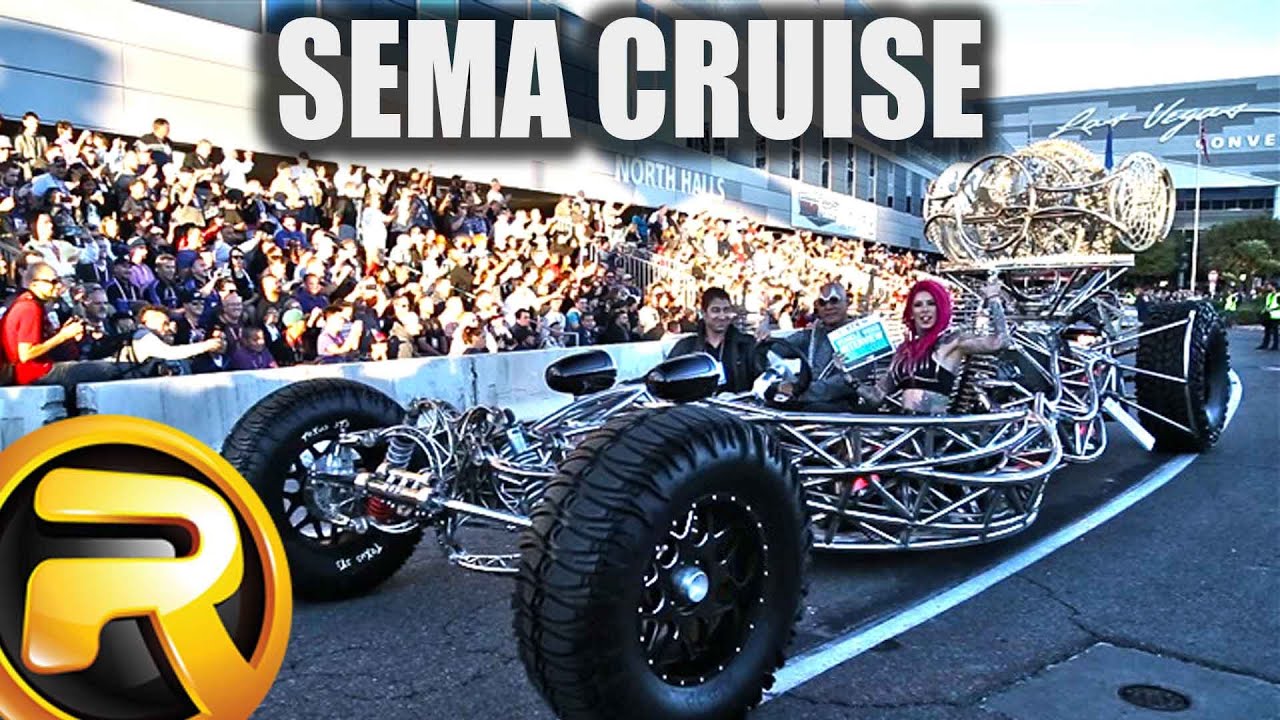 Leaving SEMA Show  30 Minutes of Custom Cars  YouTube