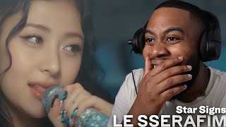LE SSERAFIM (르세라핌) 'Star Signs' Lyric Video Was MUSIC T…