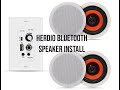 Herdio bluetooth ceiling speakers