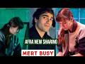 Afra Saraçoğlu New Sharing !Mert Ramazan Demir Busy