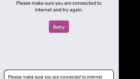 How to fix Please make sure you are connected to internet and try again meesho app error in android