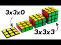 Trying to solve from 3x3x0 to 3x3x3 Rubik&#39;s cube | Impossible or Easy?