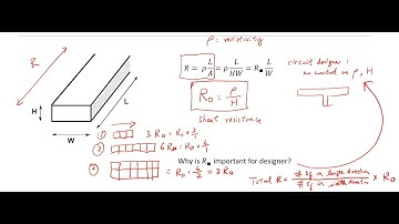 L8-B What is Sheet Resistance; Calculate Sheet Resistance