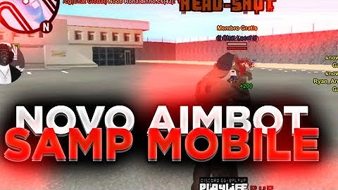 SAIU!!! O NOVO AIMBOT PRA SAMP MOBILE - MOD MENU