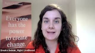 Press Conference with 2022 Right Livelihood Laureate Oleksandra Matviichuk