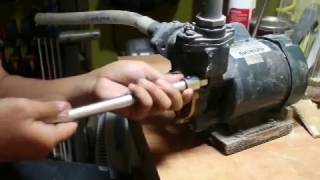 Restorasi sanyo menjadi Disk Sander by Dk wood craft