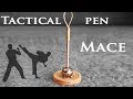 The process of making tactical pen  /// Mace