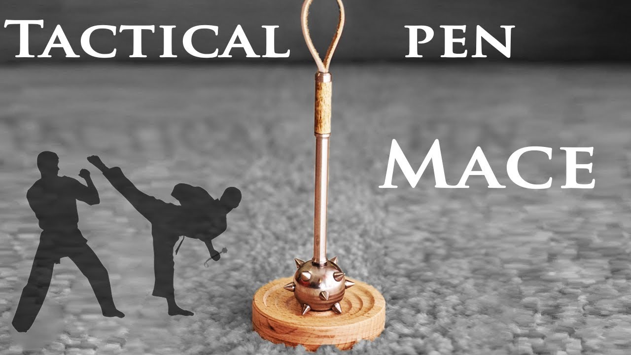 The process of making tactical pen /// Mace YouTube