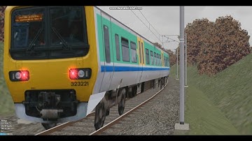 Openbve Cl323 Unrefurb camera film at Birmingham cross city south route