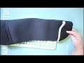 Wanty black color neoprene dust proof cover carry bag sleeve protectors review