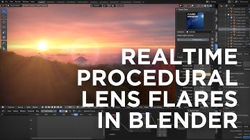 Flared - Lens Flare Generator for Blender **