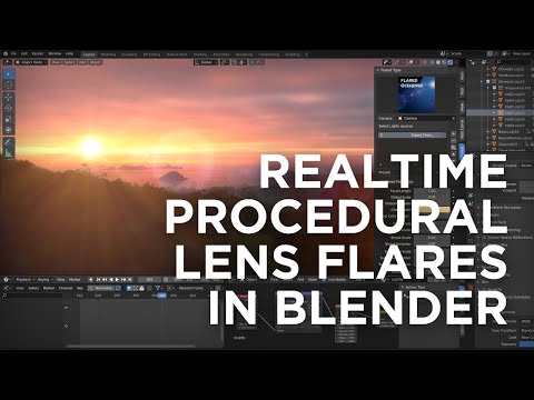 Flared - Lens Flare Generator for Blender **