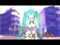 【ニコカラ】『初音ミク』シャララ『オリジナル曲PV』