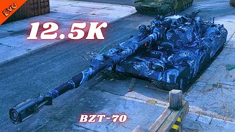 BZT-70  12.5K Damage 8 Kills  | World of Tanks | Mir Tankov