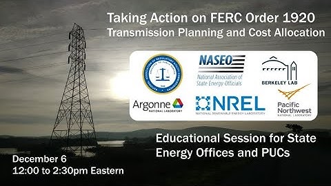 FERC Order 1920-Taking Action on Transmission Planning & Cost Allocation