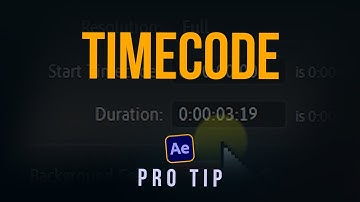 Timecode Tricks | Composition Duration After Effects