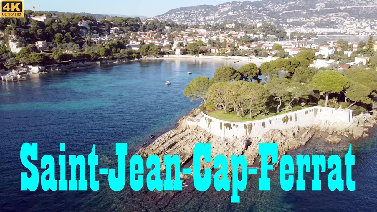 Saint-Jean-Cap-Ferrat -  Côte d'Azur - Drone 4K/UHD - Rando 12/2021