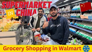 Walmart Grocery Shopping | What we Bought | Supermarket in China