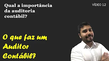 Quem pode ser um auditor contábil?