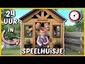 24 UUR OVERLEVEN iN SPEELHUiSJE 🏠 | Bellinga Vlog  #1766