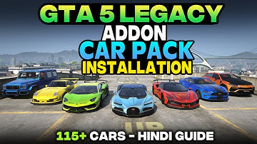 Mega Car Pack For GTA 5 Legacy Easy Installation Guide 2025
