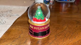 The Polar Express Christmas Tree Lighted Snow Globe