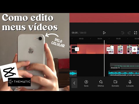 Como editar vídeos no CapCut pelo celular!!