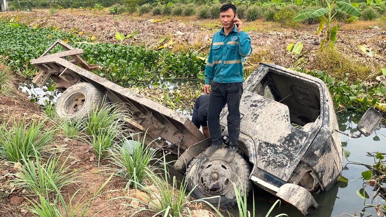 💡 Genius Boy Completely Restores HUYNDAI Car - K165 That Had An Accident And Sinked In The River