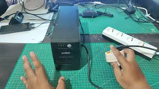 PROLINK 650 VA UPS REVIEW: HOW TO KNOW IF THE UPS BATTERY IS STILL IN GOOD CONDITION OR NOT