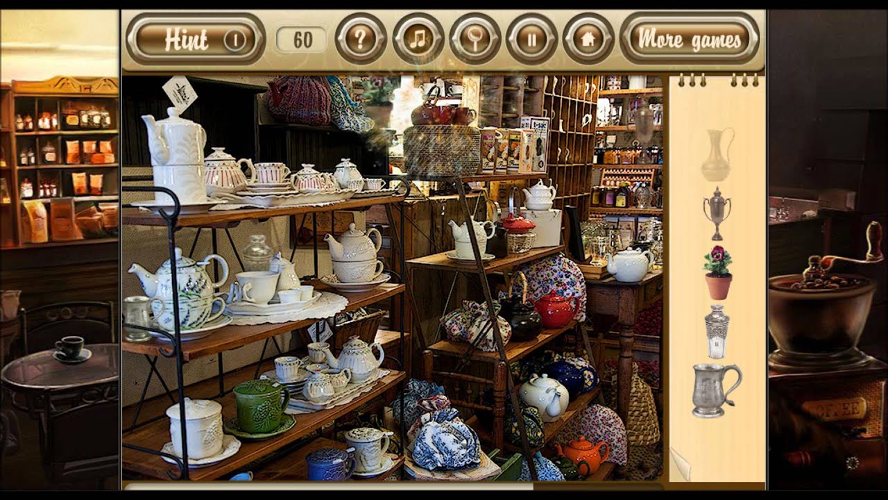 Hidden Coffee Shop gameplay video YouTube