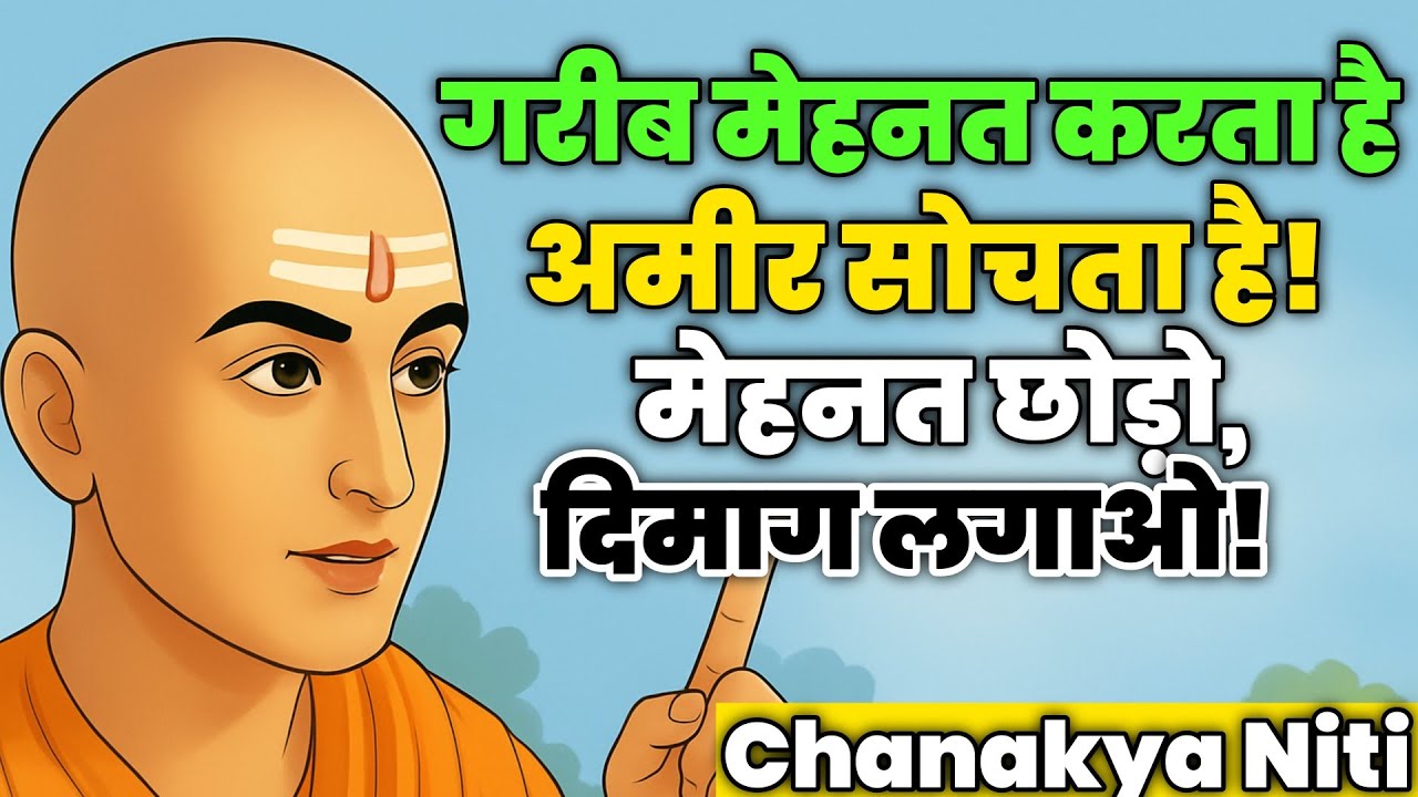 जो लोग सिर्फ मेहनत करते हैं, वे अमीर क्यों नहीं बनते? | Chanakya Niti