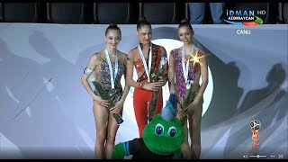 World Cup Baku 2018 - Individual Award Ceremony