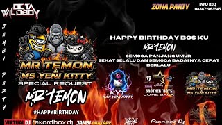 HAPPY BIRTHDAY TO MR'TEMON SEMOGA BADAI NYA CEPAT BERLALU DAN KEDEPANNYA LEBIH BAIK LAGI 🔥🚀🚀
