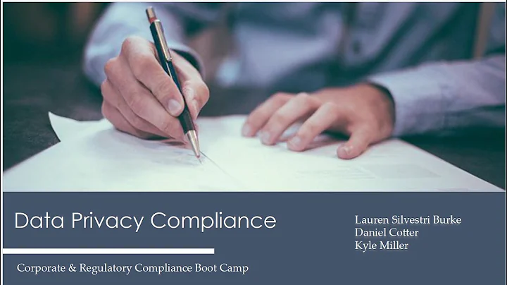 Data Privacy Compliance