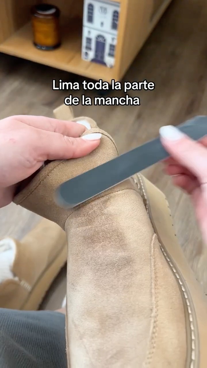 Truco para limpiar tus botas